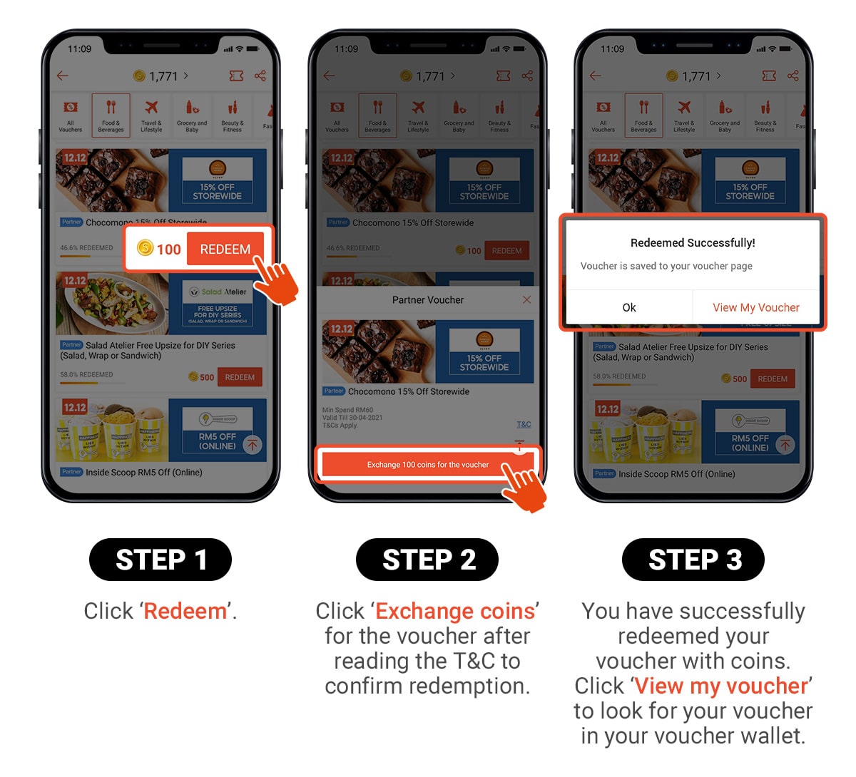 Shopee Daily Coins Rewards