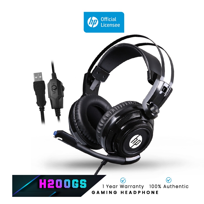 Hp H200gs - Usb Gaming Headphones With Surround Sound 