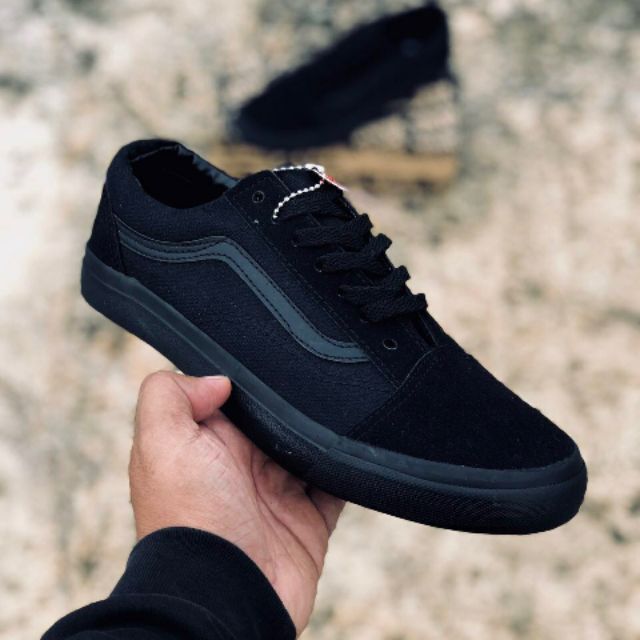 All black store vans