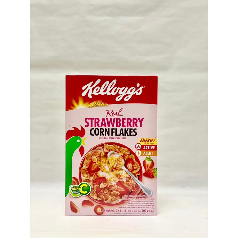 Kellogg's Strawberry Corn Flakes Cereal (300g) | Shopee Malaysia