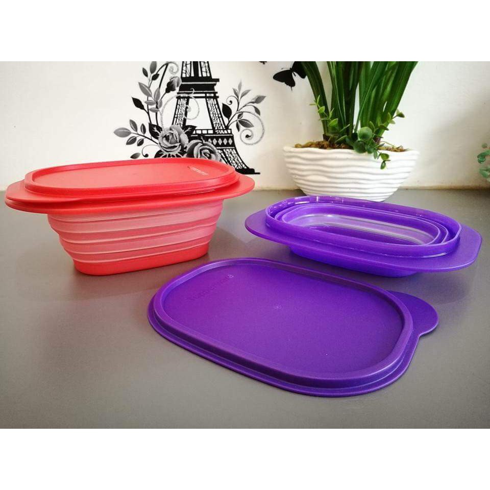 Tupperware Go Flex Rectangular (1) 850ml Shopee Malaysia