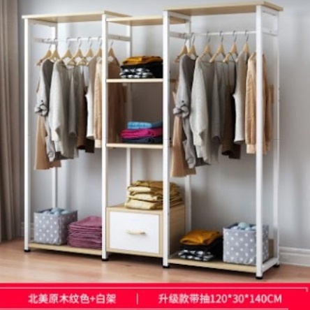 Clothing HANGER RACK Clothes Store Mall Shirt Bedroom Shop Home Drying ...