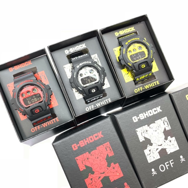 G shock on sale x off white