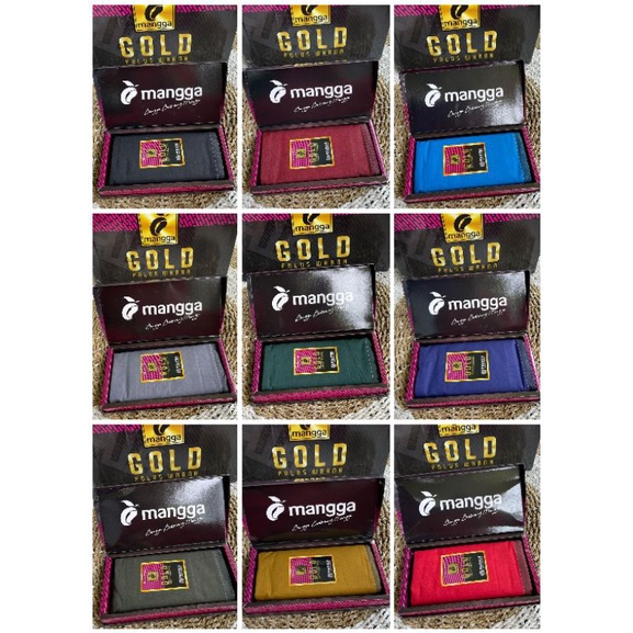 Glove MANGGA GOLD POLOS Premium Color Best Quality Original Adult Woven ...