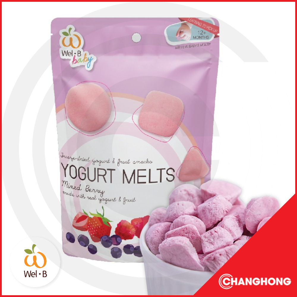 Wel b baby yogurt hot sale melt