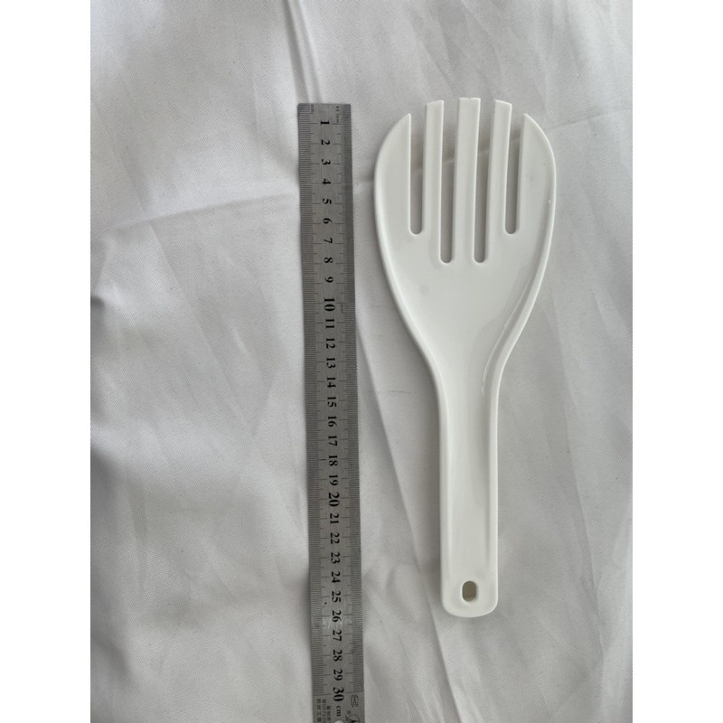 (1706)Plastic Bigger Fork . Salad big Fork 胶叉，大叉 IN 1706 Shopee Malaysia