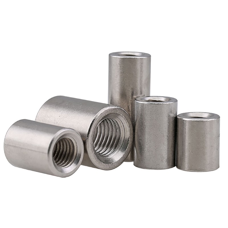Long Round Connector Nuts A2 Stainless Steel Nut M6 M8 Shopee Malaysia