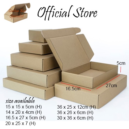 Document File Storage and Packing Box Malaysia (5 Boxes)