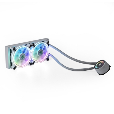 Cooler Pioneer 240mm CPU Water Cooling Double Radiator with Colorful ...