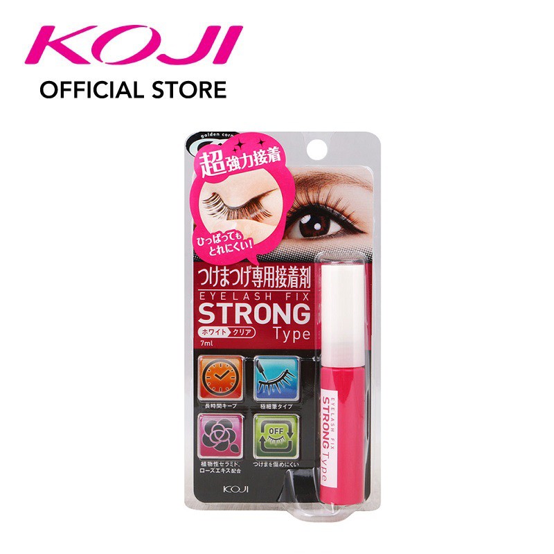 Koji Eyelash Fix Strong Type False Eyelash Glue (Exp date 6/2026) Shopee Malaysia