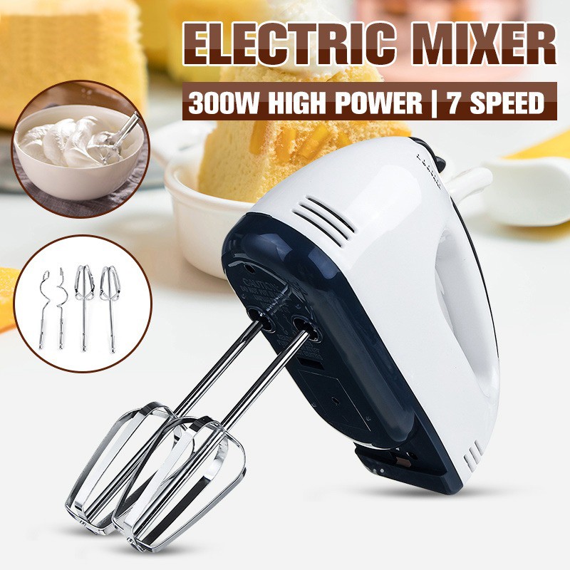 7 Speed Automatic Whisk Hand Food Mixer Electric Stand Mixers Handheld