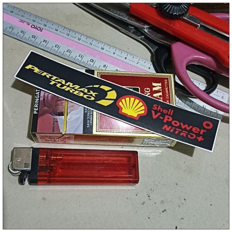 Pertamax turbo logo Stickers pertamax turbo shell logo Stickers