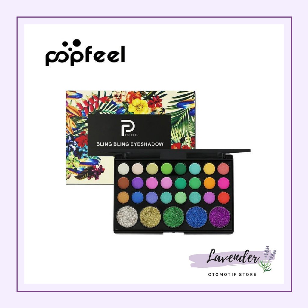 Popfeel 29 Color Eyeshadow 1 (Ready To Send!!!) | Shopee Malaysia