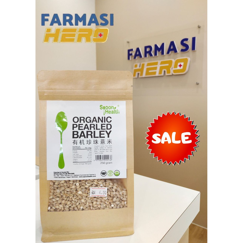 SPOON HEALTH Organic Barley Seed 250g Shopee Malaysia