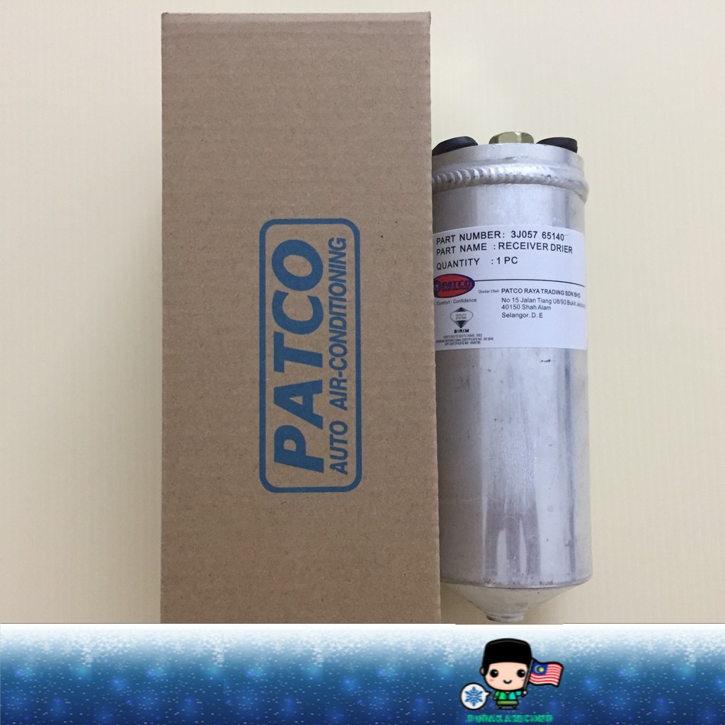 Receiver Drier, PATCO, Proton Waja/ Wira (UCM), Car Aircond System. BAC ...