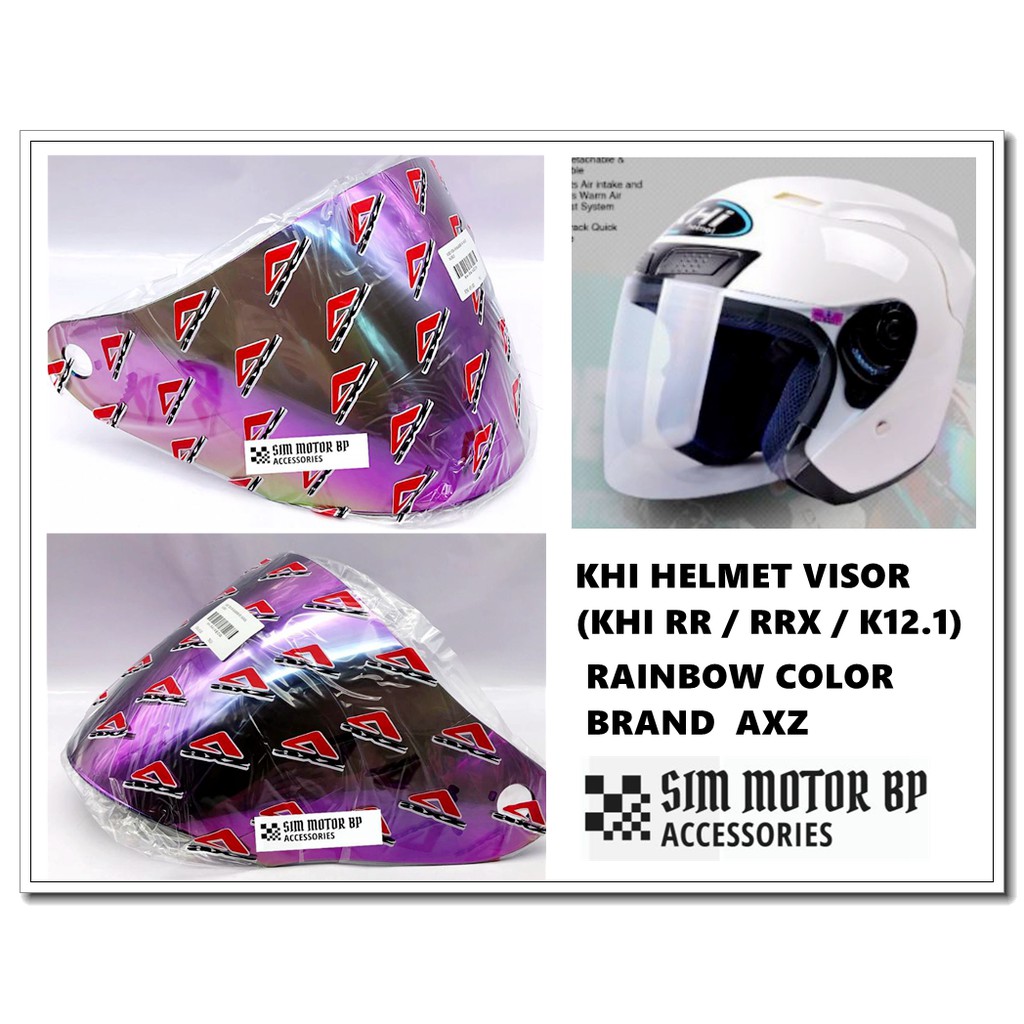 Khi helmet hot sale visor