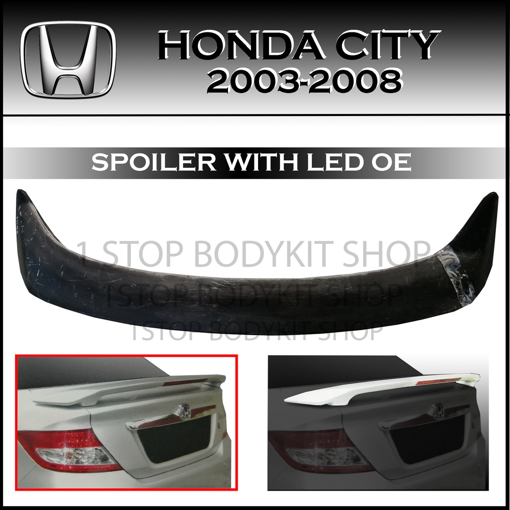 HONDA CITY 1996-2008 2009 2012-2017 SPOILER MG TYPE-R LANCER TRD-V3 R35 ...