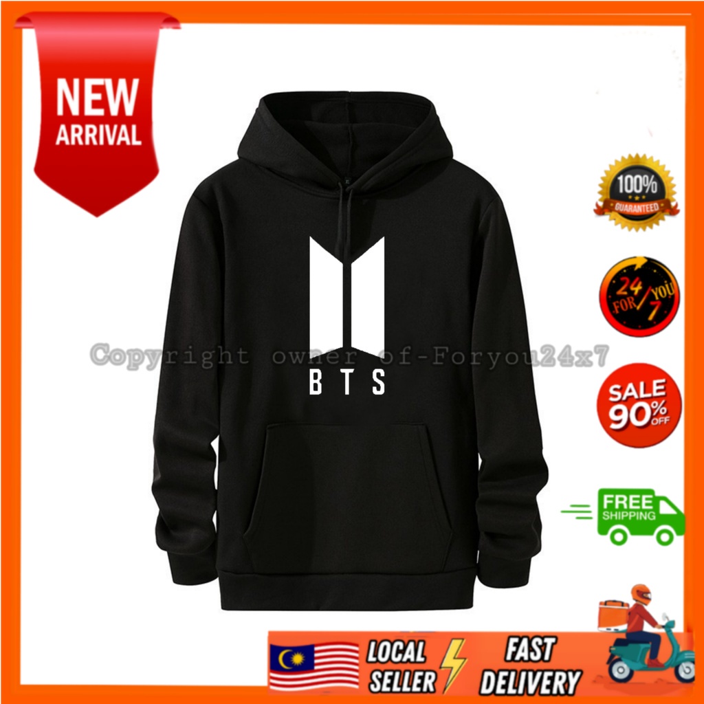 BTS ARMY New Arrivals limited offer Ready Stock Malaysia btshoodie bts