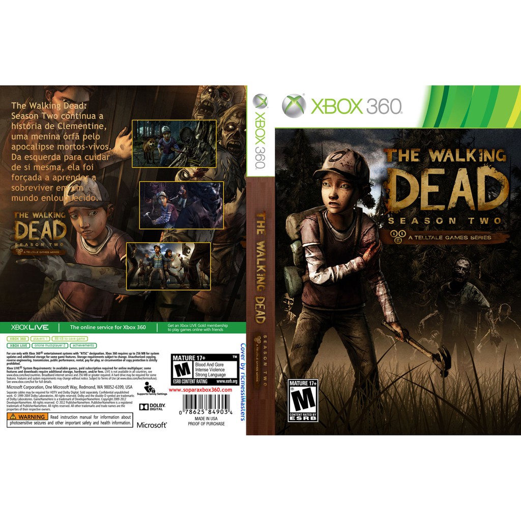 The walking dead video deals game xbox 360