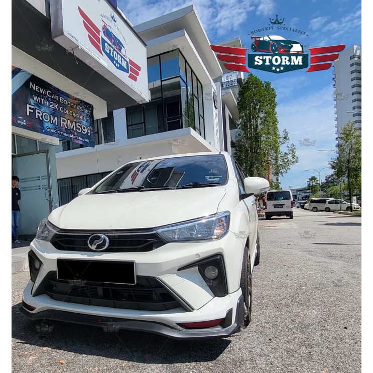 Perodua bezza 2020-2021 (Project R+) Bodykits with 2K color paint -PU ...