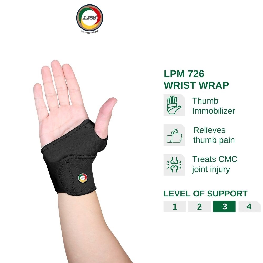 LPM Wrist Support 726 Adjustable Wrist Guard Shopee Malaysia