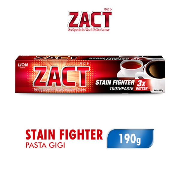 Zact Toothpaste For Tea And Coffee Lovers 190g | Shopee Malaysia