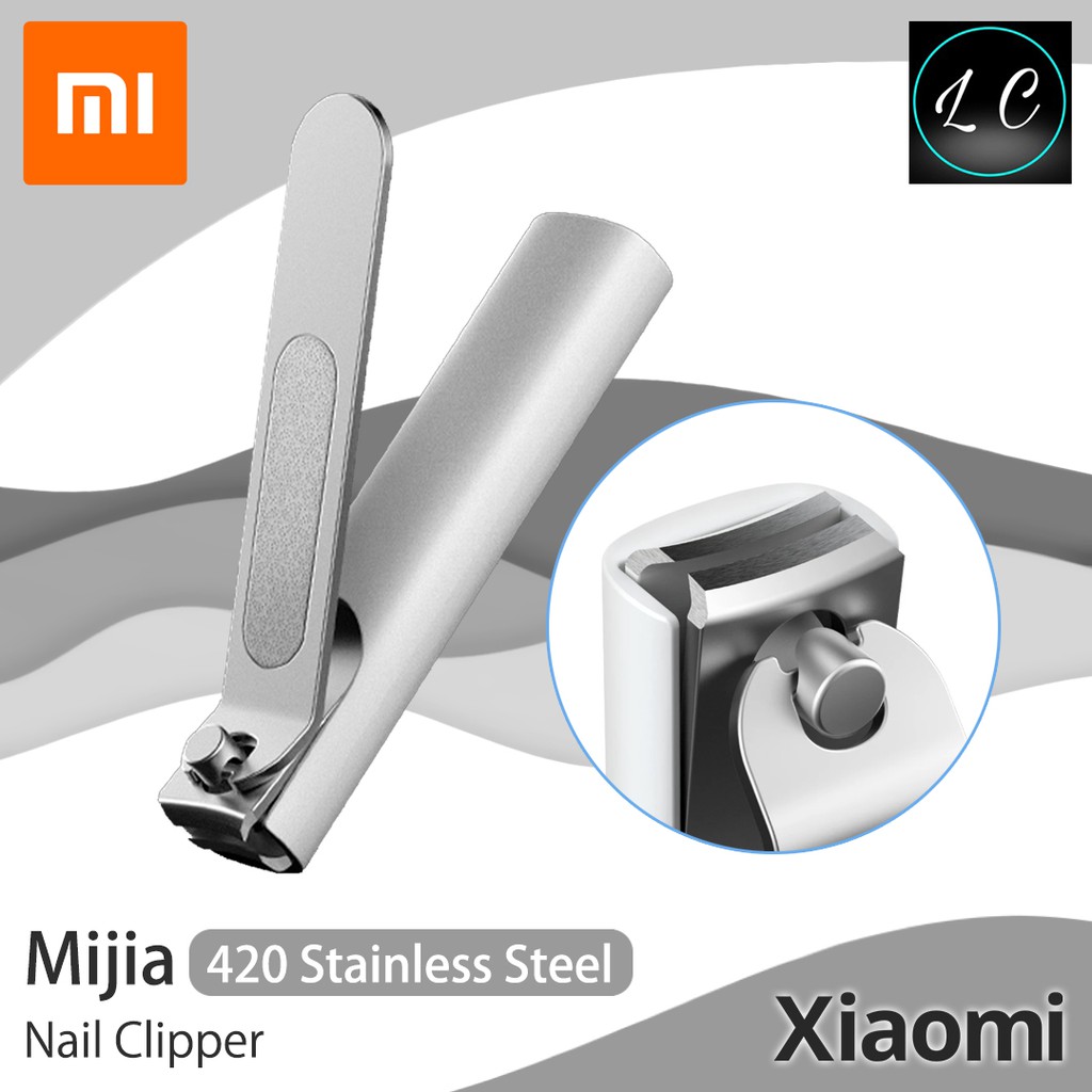 กรรไกรตัดเล็บ Xiaomi Mijia Stainless Steel No-Splash Nail Clipper