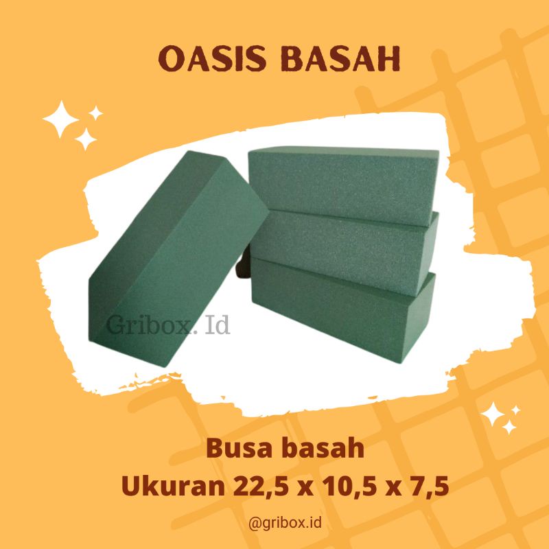 Wet Oasis/floral foam/floral foam Shopee Malaysia