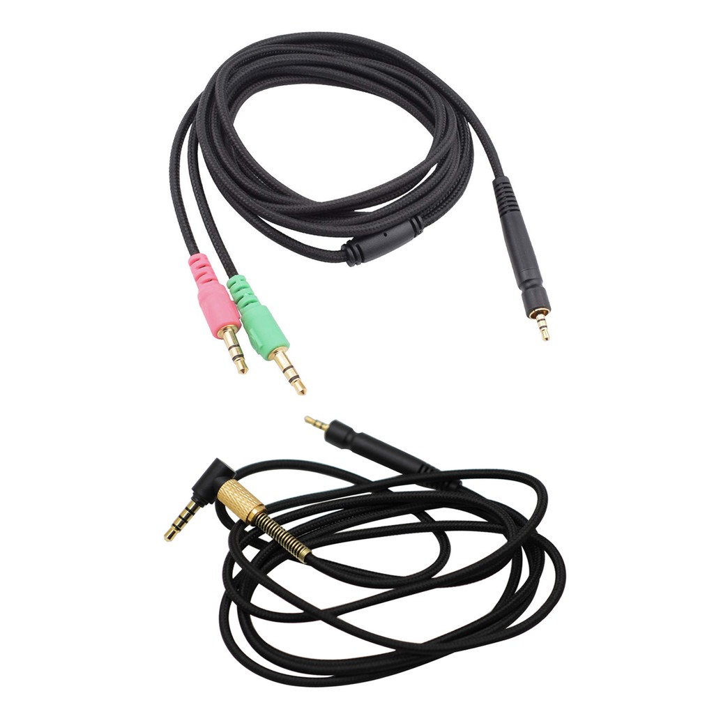 Ersatz-Audiokabel für Kopfhörer von G4ME ONE/GAME/ZERO/PC373D/GSP350/GSP500/ GSP600 Kopfhörer, OFC Kupferdraht Rückkehr Zur Echten Stimme, Erzielen Von HD Sound, 3.5mm Stecker Gaming Kopfhörer Kabel