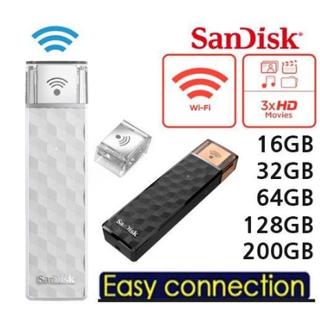 Sandisk Connect Wireless Stick 16GB/32GB/64GB/128GB | Shopee Malaysia