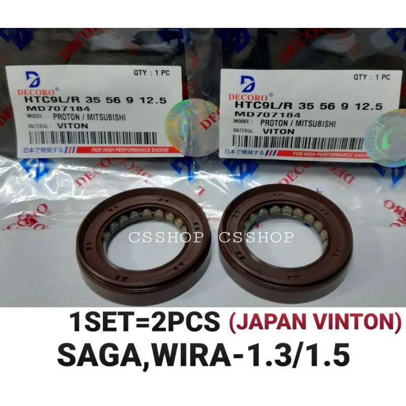 VINTON PROTON SAGA , ISWARA , WIRA 1.3 / 1.5 DRIVE SHAFT OIL SEAL