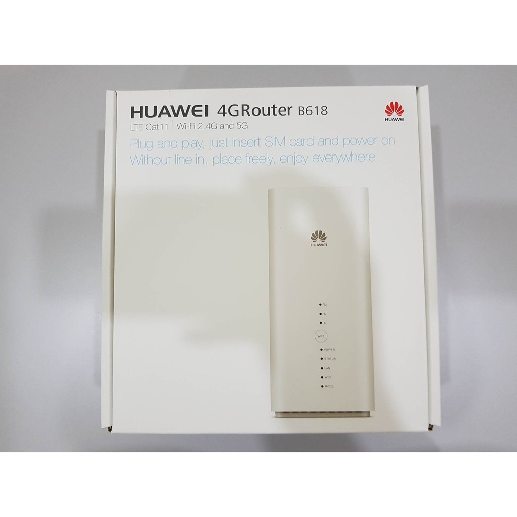 Huawei B618 B618s-65d 4G LTE ULTRA 600Mbps CAT11 Direct Sim Router ...
