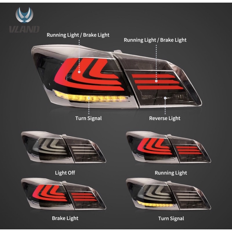 2014 honda deals accord tail light