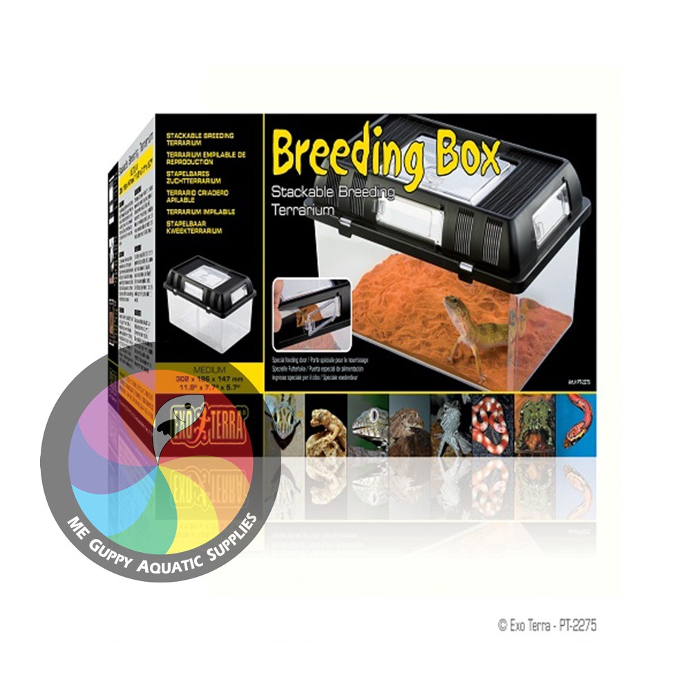 Exo Terra®BREEDING BOX / STACKABLE BREEDING TERRARIUM（PT2275) Shopee Malaysia