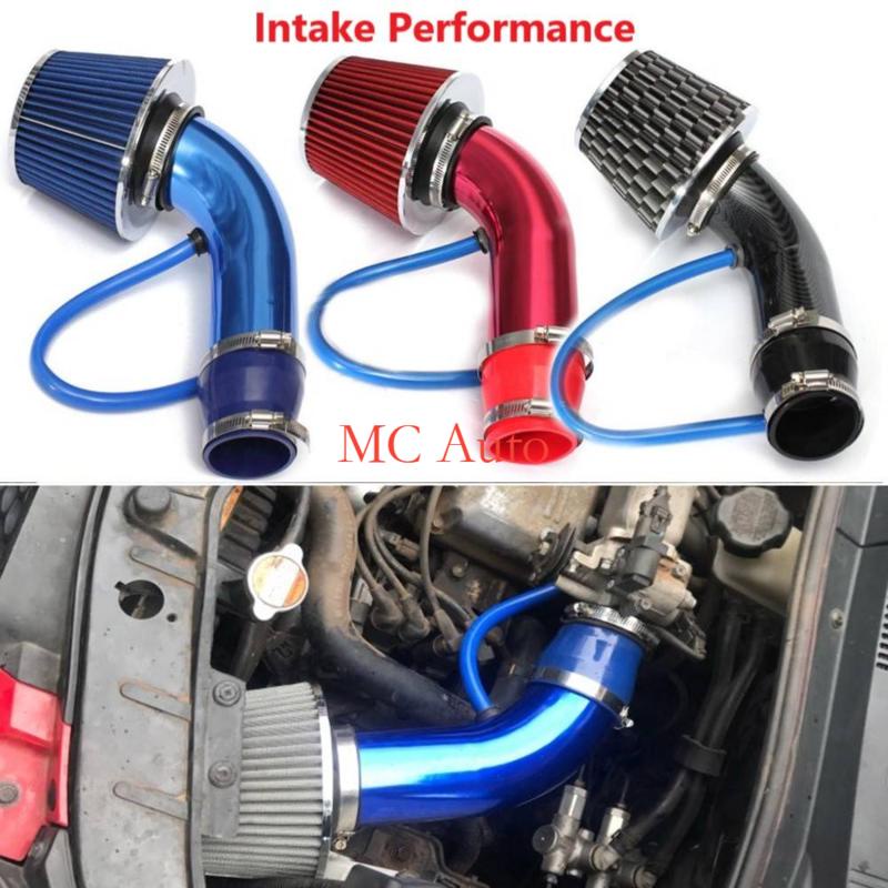 Universal Air Intake Pipe Intake Filter Open Pod 76mm Waja Wira Intake