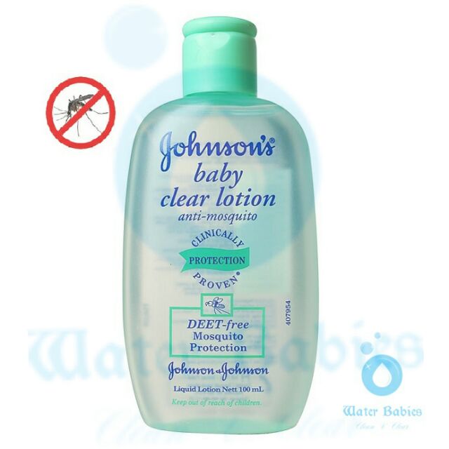 Johnson's baby oil sales cream mosquito repellent