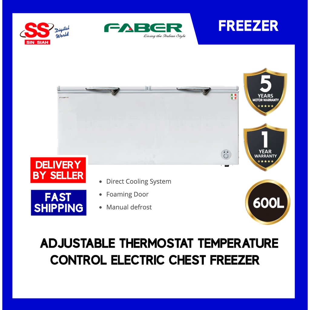DELIVERY BY SELLER 】Faber 600L FZ FREDDO 625 AdjustabLe Thermostat ...