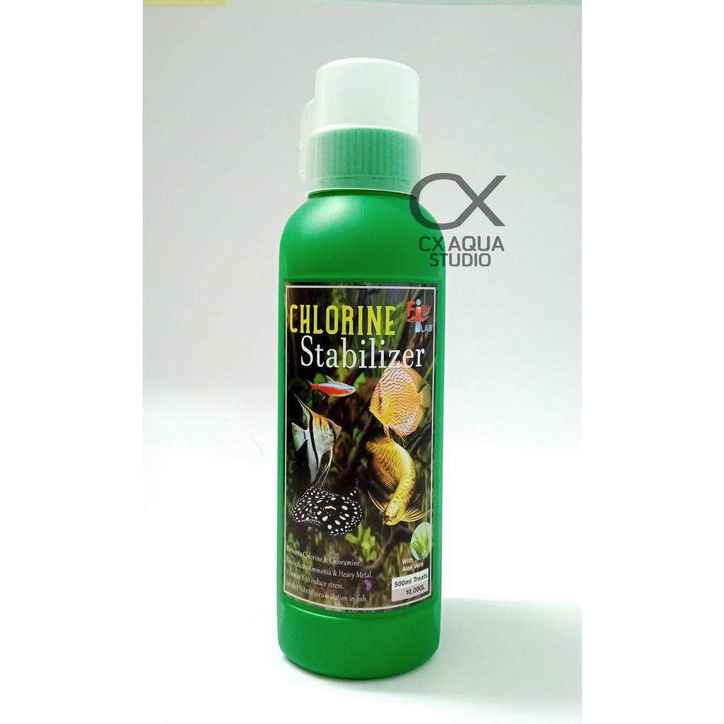 Fish Lab CHLORINE Stabilizer Anti Chlorine Fish Care Water Conditioner 500ml Shopee Malaysia