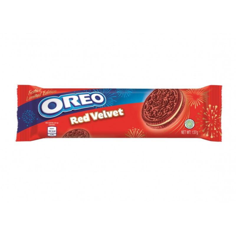 [LIMITED EDITION] Oreo Cookies Red Velvet 137gm | Shopee Malaysia