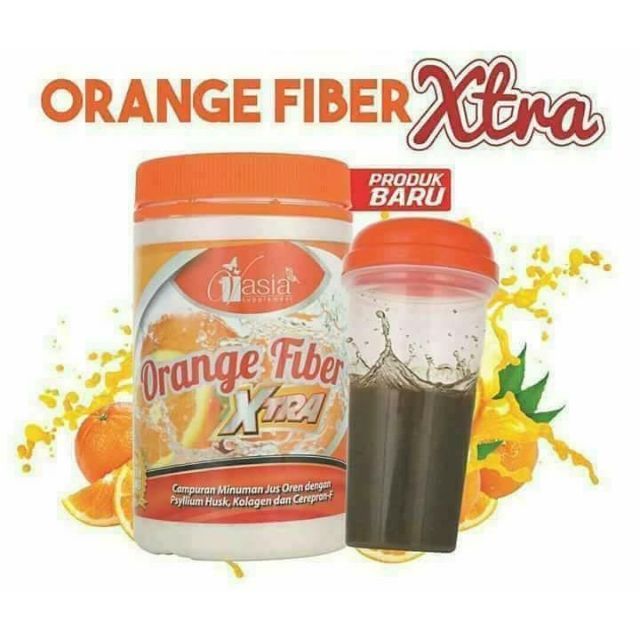 Orange fiber xtra 💯ORIGINAL HQ Shopee Malaysia