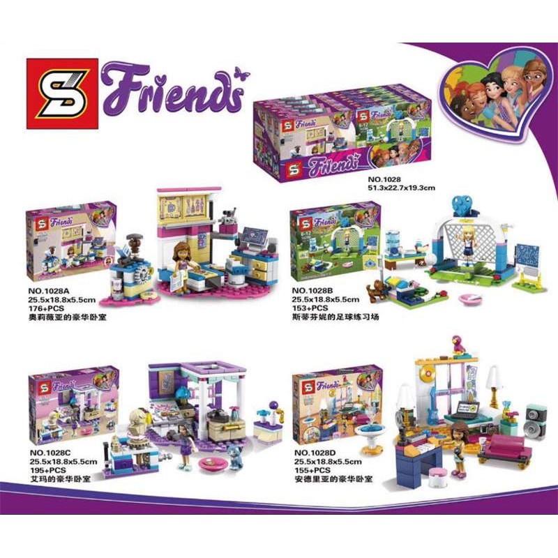 Emma's room lego discount friends