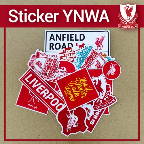 Sticker LIVERPOOL Pelekat YNWA Liverbird This Is Anfield CUTTING SHAPE ...