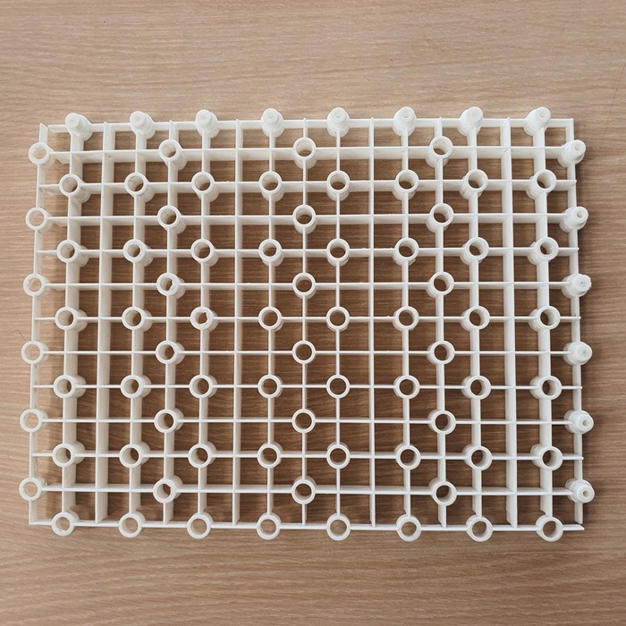 Modular Egg Crate White Coral Frag Rack can be attached to legs ...