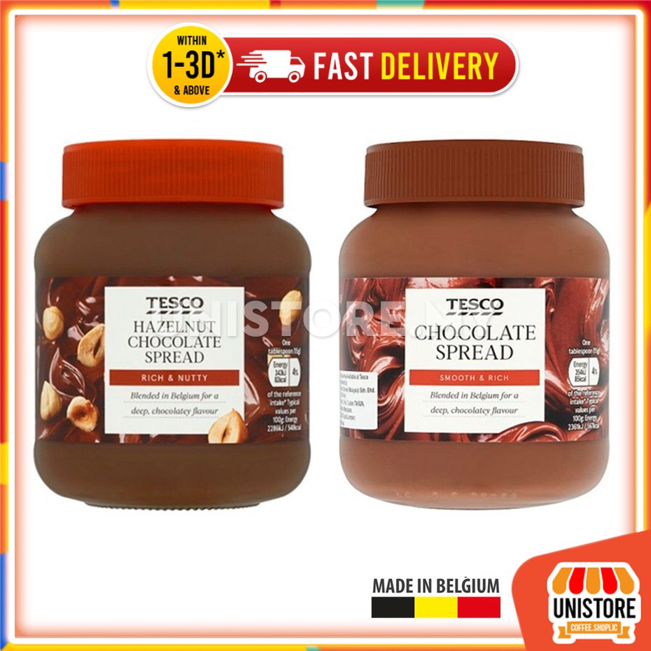 Tesco Chocolate Spread 400g / Tesco Hazelnut Chocolate Spread 400g (Nutella Chocolate Spread