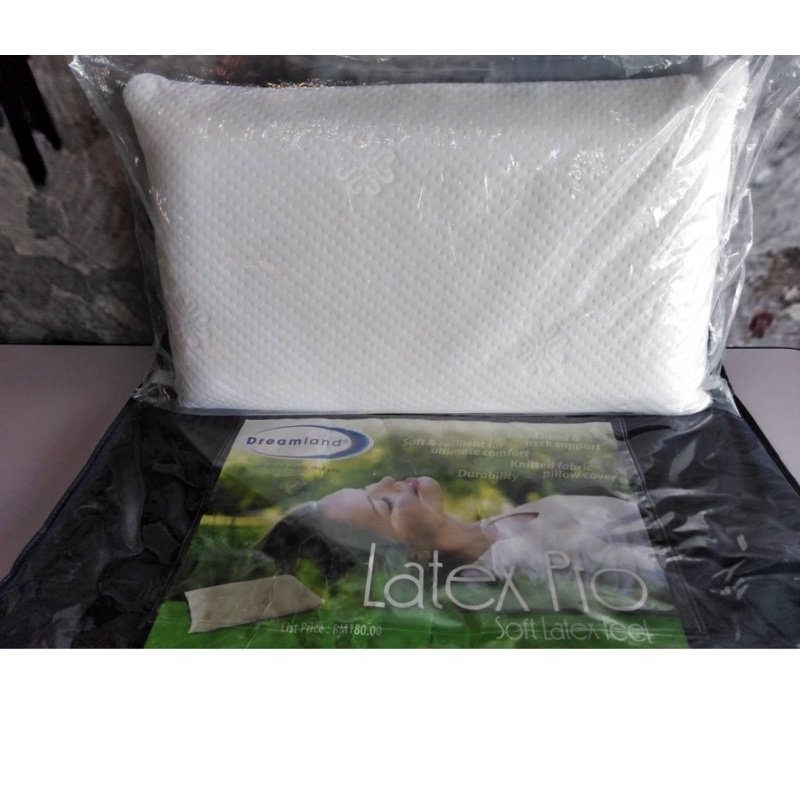 DREAMLAND HOTEL LATEXPRO PILLOW solf feel Shopee Malaysia