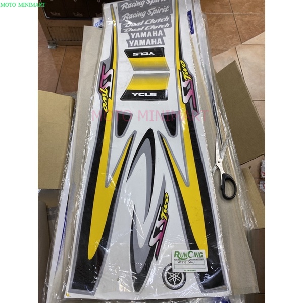 YAMAHA racing spirit Y110 II SS two 3 sticker brand Runcing limited ...