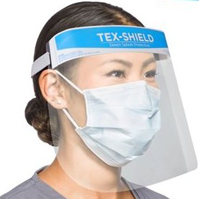 Tex-Shield - Direct Splash Protection Anti Fog Clear Plastic Face ...