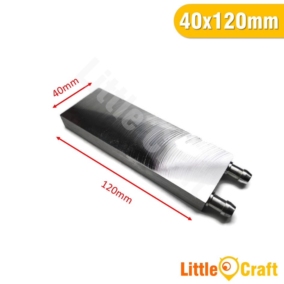 Water Cooling Heat Sink Block For Thermoelectric Peltier CPU Cooling