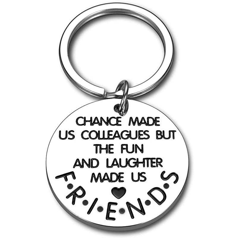 Coworker Keychain Colleague Gifts for Birthday Christmas Friends Women ...