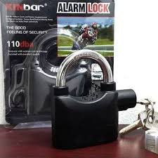 ALARM LOCK HIGH SECURITY | Kunci Motosikal Dengan Alarm | Kunci Basikal ...